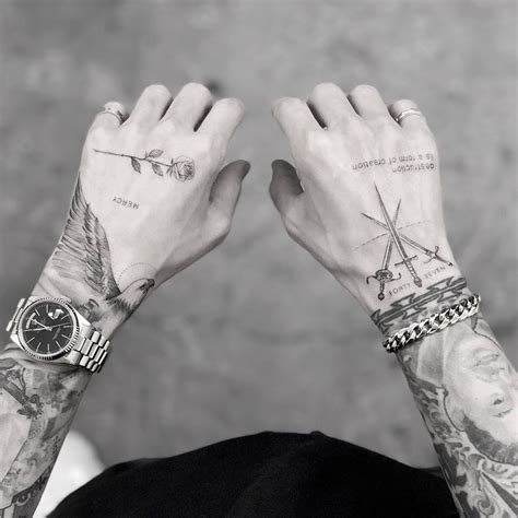 10. Praying Hands Tattoo. A religious tattoo idea that has become increasingly popular over the last ten years, praying hands tattoos are most often applied in photo-realistic black and gray ink ...